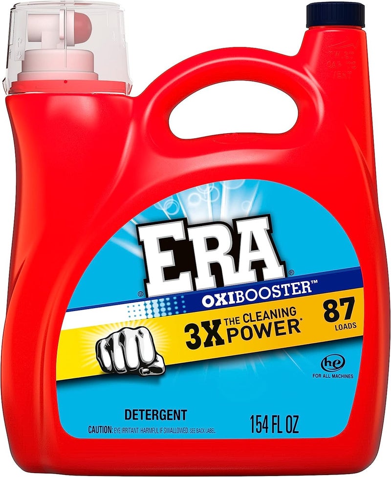 Era Oxibooster Liquid Laundry Detergent 87 Loads 154 fl oz - Image 1